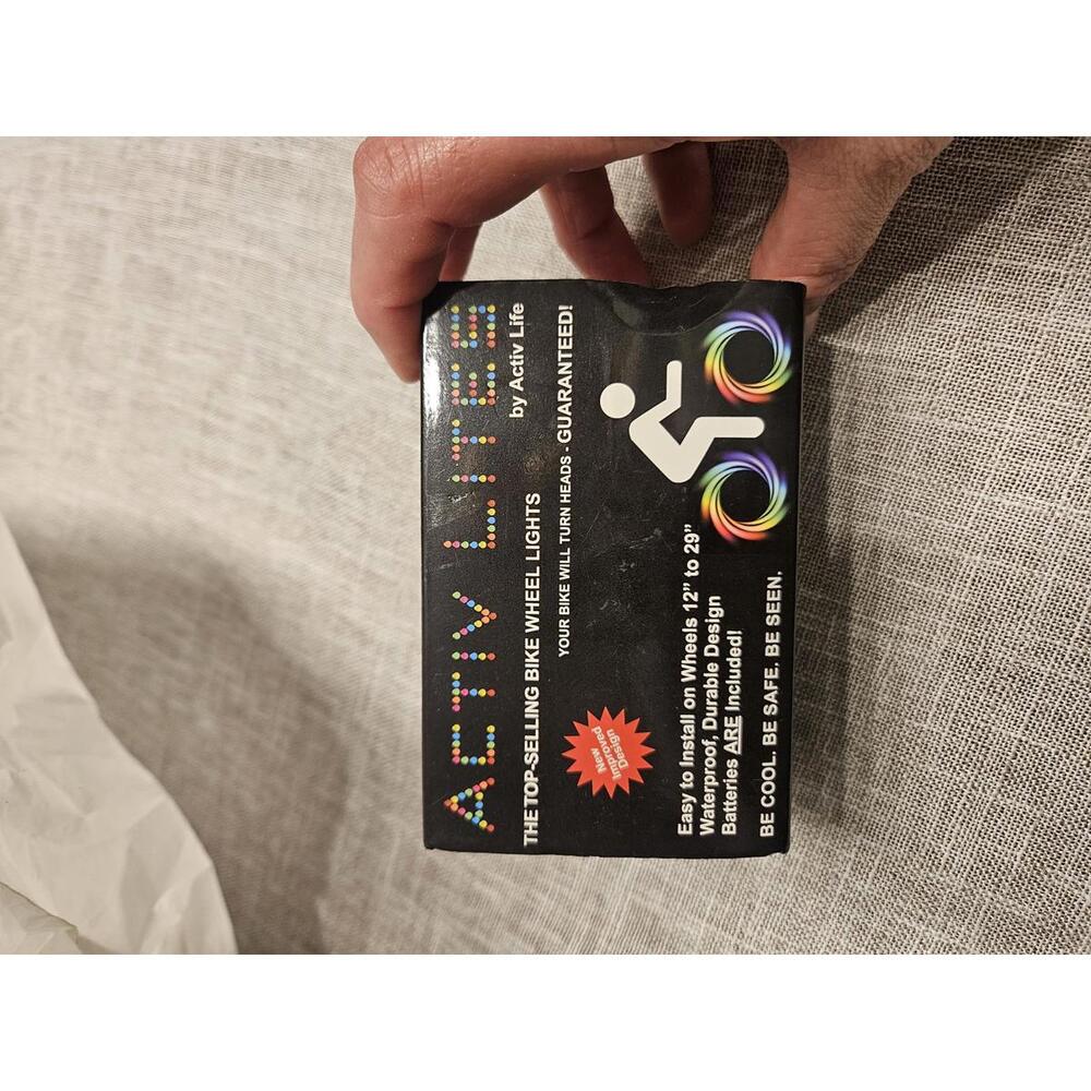 Active Life LED Bike Wheel Lights NIB